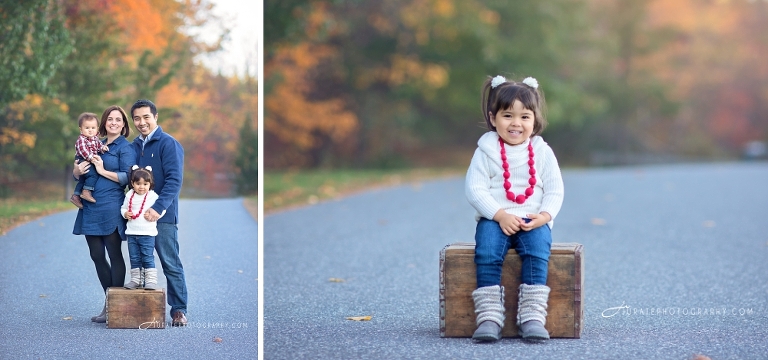 Fall Family portraits Acton family photo session 