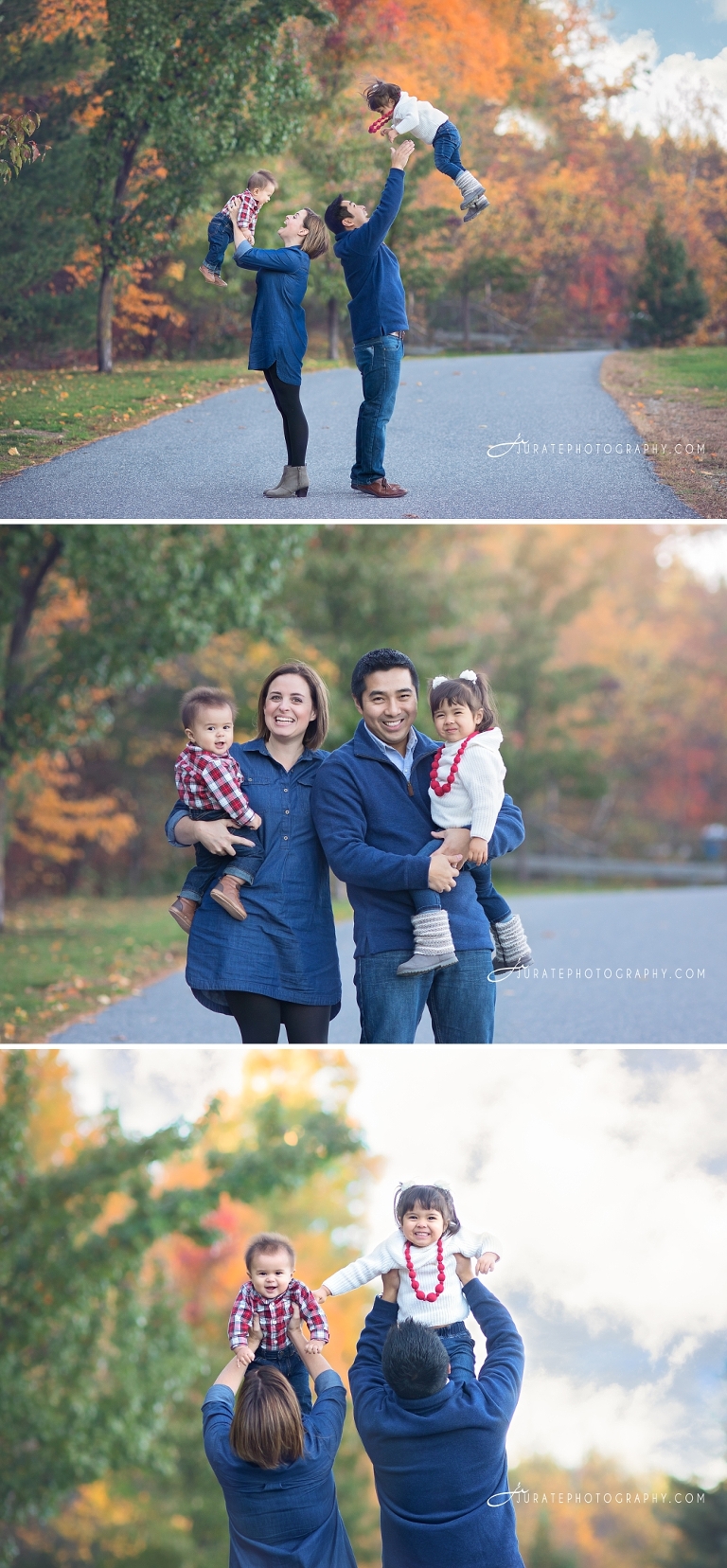 Fall Family portraits Acton family photo session 