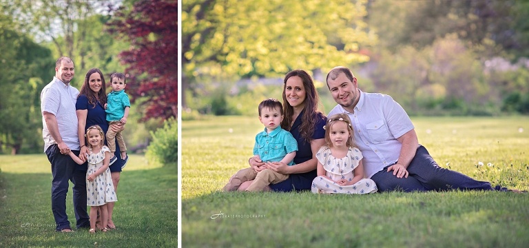 Massachusetts Family Spring Photo session