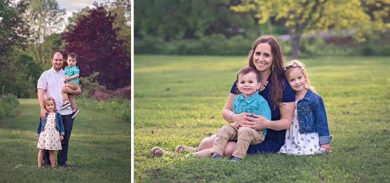 Massachusetts Family Spring Photo session