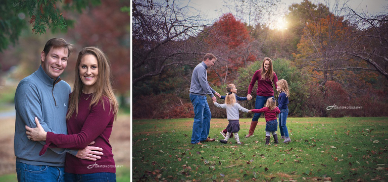 Massachusetts Fall Family Portraits